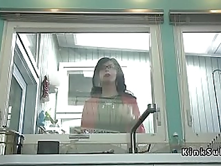 tranny in lingerie anal fucks homeowner