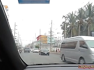 ladyboy ice masturbates for cam