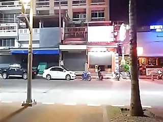 ladyboy plays with herself