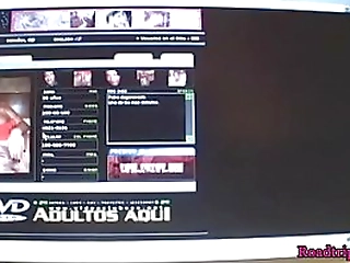 deepthroating tgirl anally fucked after a bj