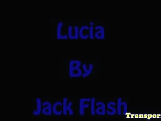 never say never... he can't get enough of shemales!