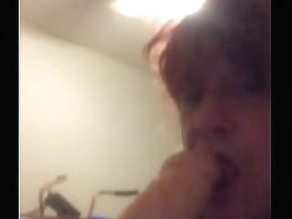 busty shemale in uniform fucks horny guy