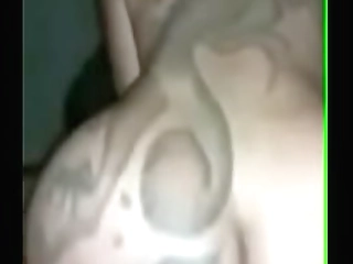 mature slut dominating a white guy and she pissed all over his body