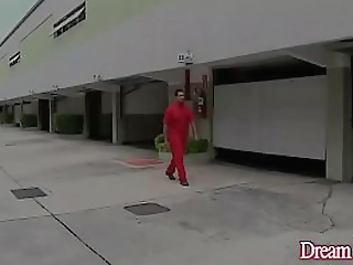 cute transsexual babi aydal invites a guy up to fuck her