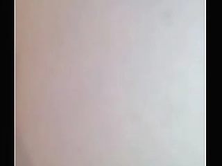 shemale rosy pinheiro's cock jerks, dildo-aided, while she milks her male meat