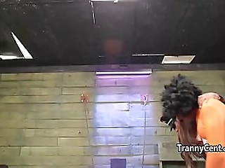 khloe hart showing you her big dick to lick it