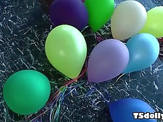 ts juliette stray enjoys strapon fuck