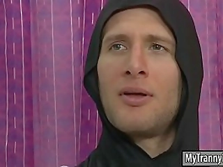 busty cheerleader tranny anal screwed