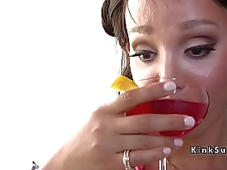 tranny in lingerie anal bangs plumber