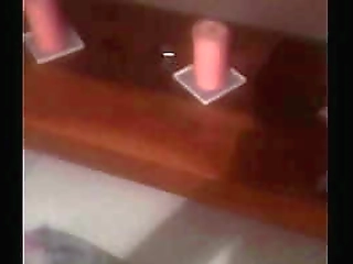 amazing busty tgirl cums on camera