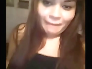 thai ladyboy make a nice cum while big cock fuck her ass