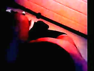 brazilian shemale aline toys with her tight ass at the pool