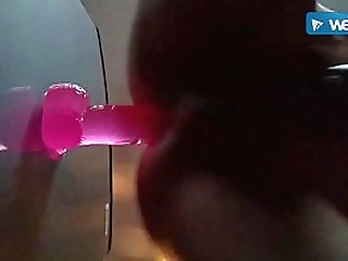 first time going balls deep on my dildo