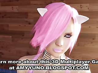 hispanic latina 3d futa girl ass rammed in new adult dating video game!