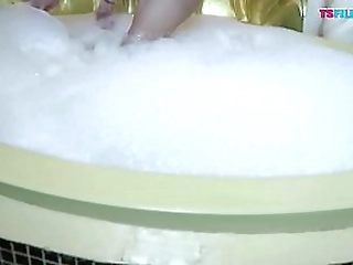 latina ladyboy mia gets taught the pleas - shemale cum