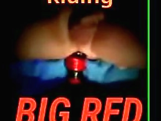 ts mariana strokes her big tits   massive cock