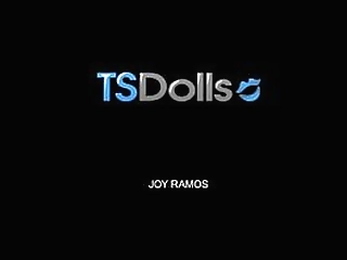 thin asian shemale takes a hard cock and a thick facial