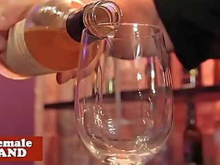 perfect tranny assfucked deeply by bartender