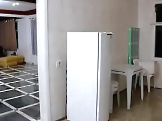 horny shemale takes two cocks to quench her anal hunger