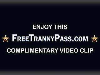 amateur shemale jerks and ass fucks with toy