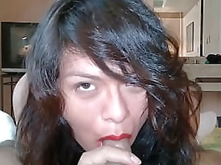 an outdoor blowjob with latina shemale juliana turns hardcore