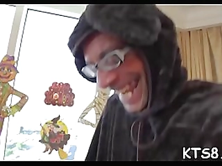 tranny bitch gets arsehole split