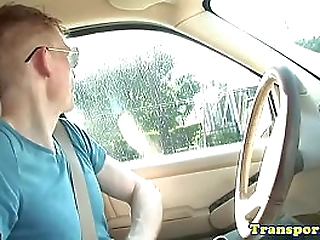 shemale carlita gets fucked and cum on her cock