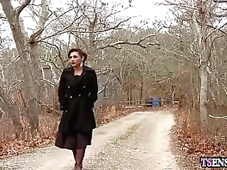 latina shemale anal smashed by a new friends big cock