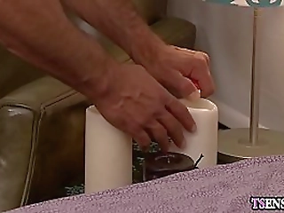 busty latina shemale fucked in her ass by a boyfriend