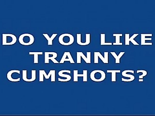 redhead tgirl with glasses shoots