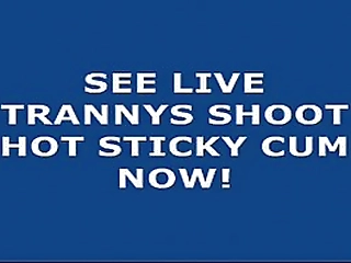 shemale tastytrap19 likes to take a 10 inch dildo in her ass