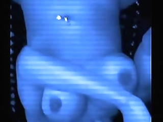 cute tranny toying her ass with a dildo