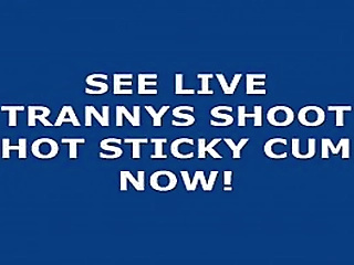 blonde femboy strokes and cums