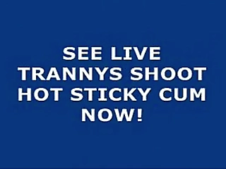 tranny cumshot on bfs face