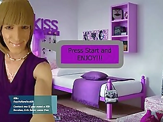 crossdresser fucked her dildo